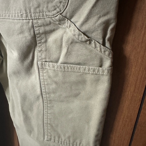 Beige Pants with Mushroom Patch - Picture 11 of 11